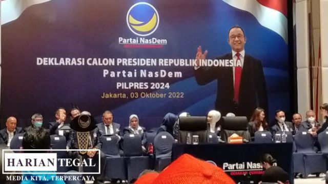 Nasdem Deklarasi Anies Sebagai Capres Hari Ini